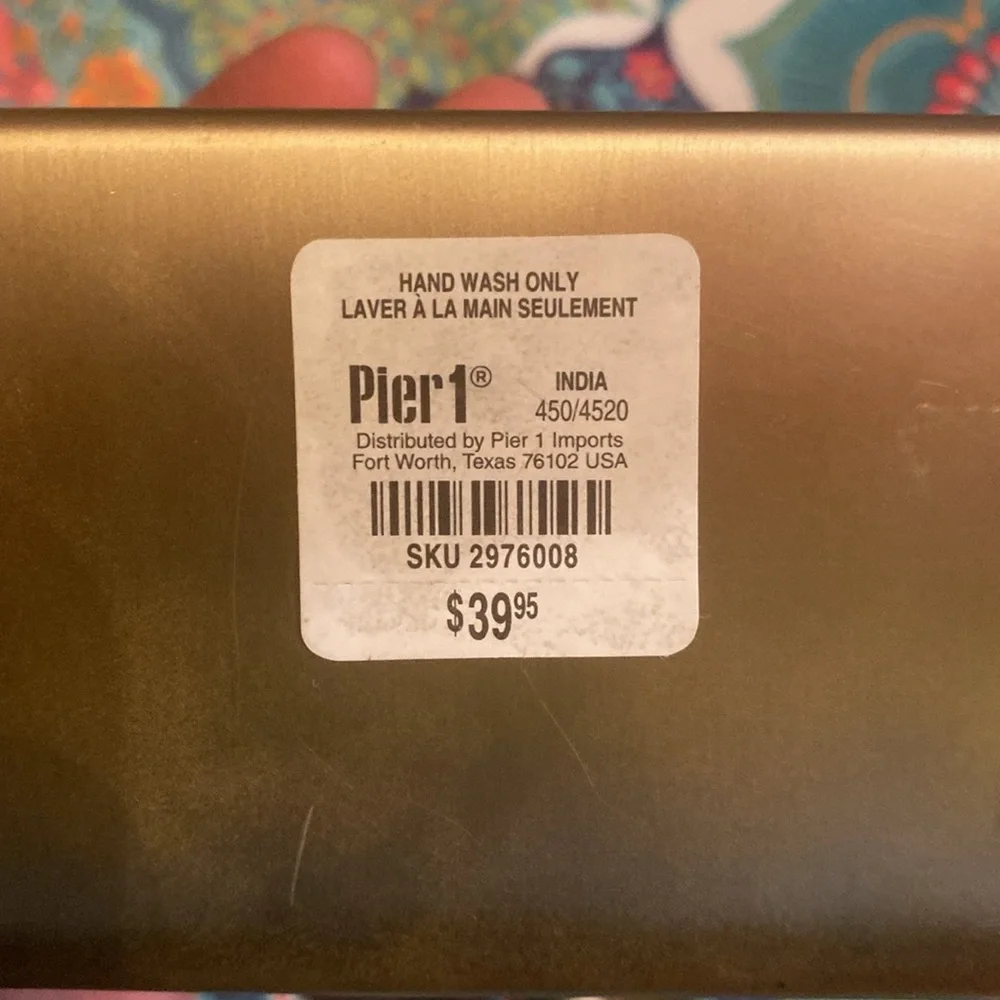 PIER 1 bar set